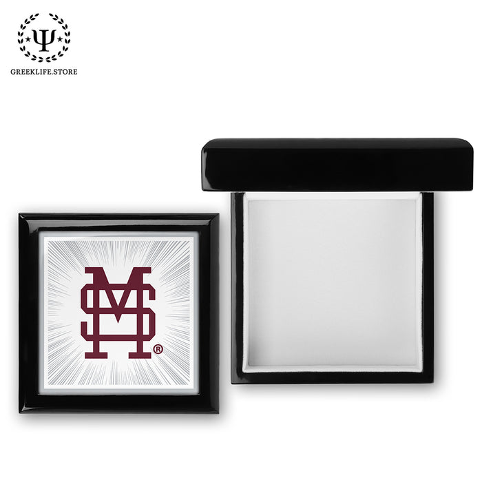 Mississippi State University Keepsake Box Wooden