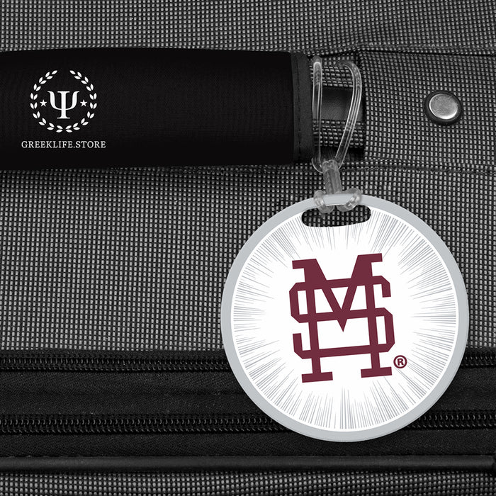 Mississippi State University Luggage Bag Tag (round)