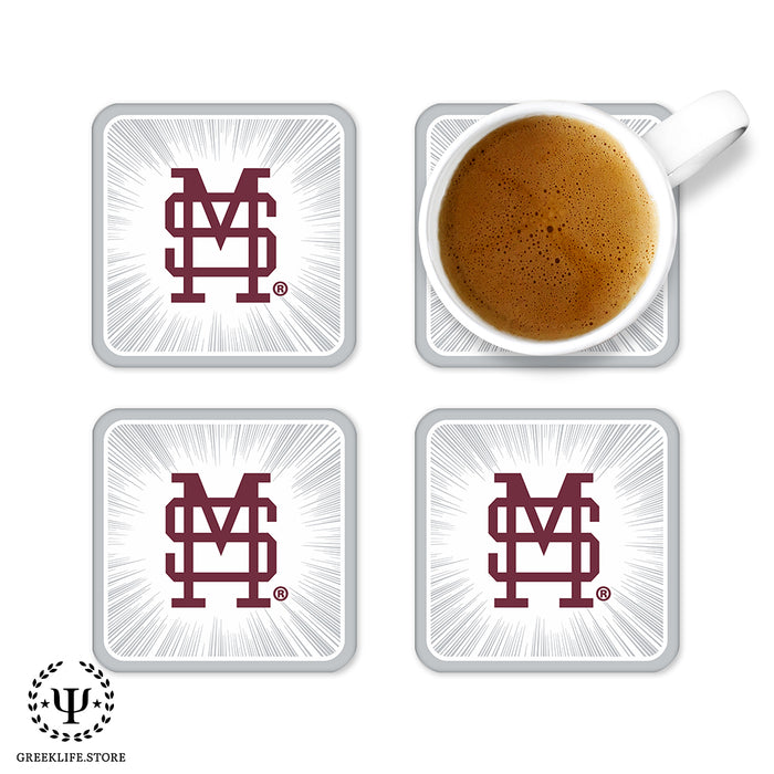 Mississippi State University Beverage Coasters Square (Set of 4)