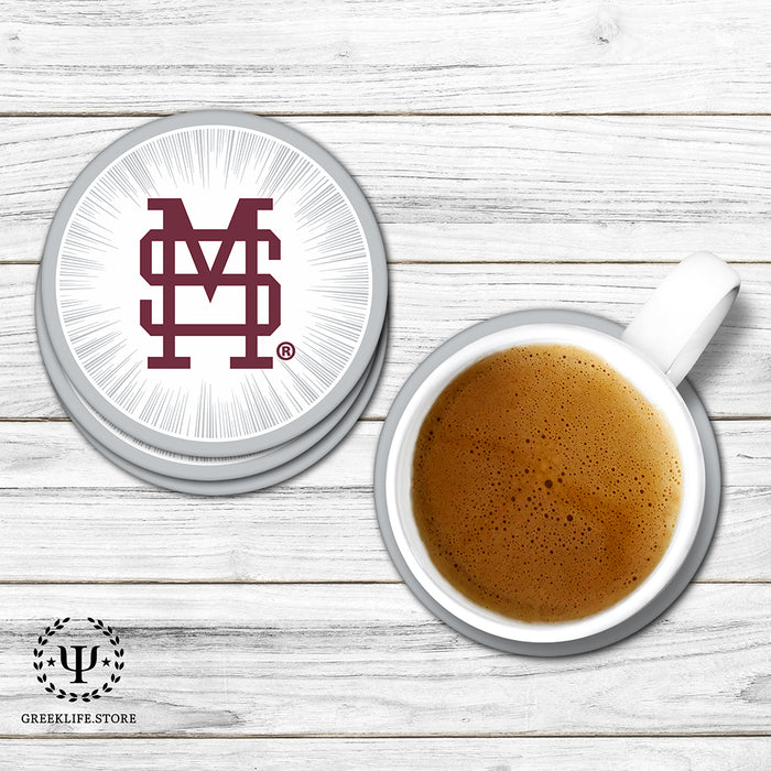 Mississippi State University Beverage Coasters Round (Set of 4)