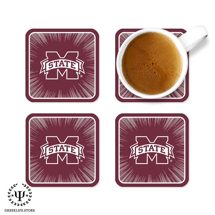 Mississippi State University Beverage Coasters Square (Set of 4)