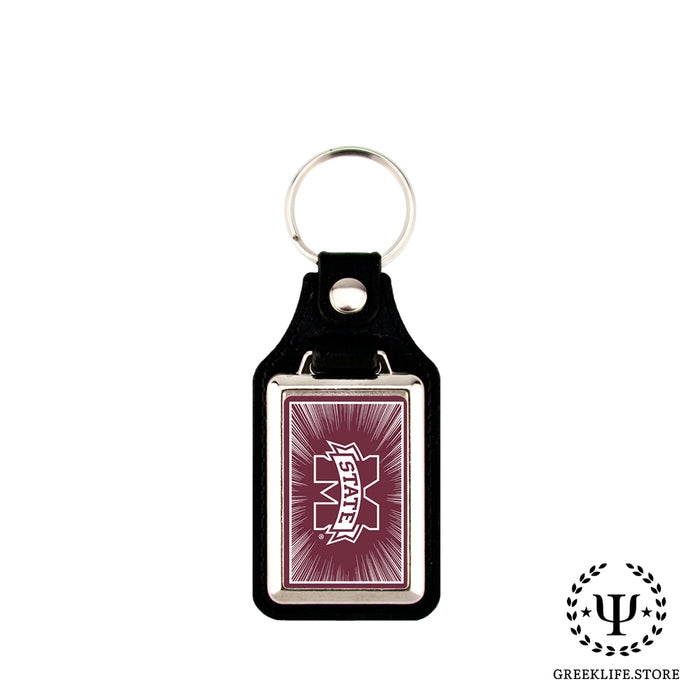 Mississippi State University Keychain Rectangular