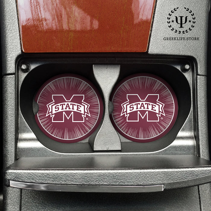 Mississippi State University Car Coasters (Set of 2)