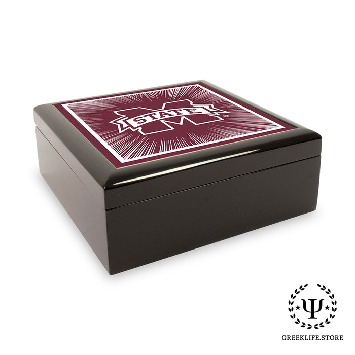 Mississippi State University Keepsake Box Wooden