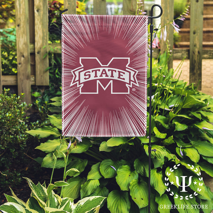 Mississippi State University Garden Flags