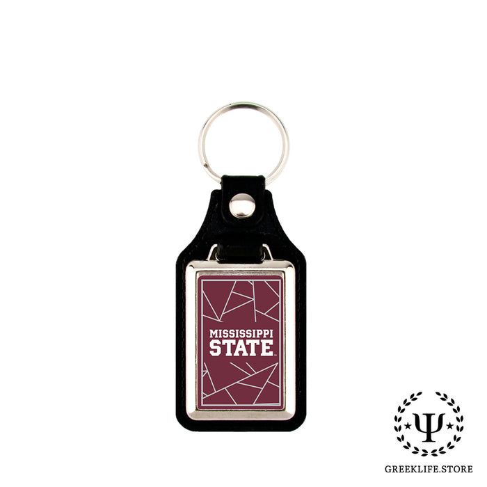 Mississippi State University Keychain Rectangular
