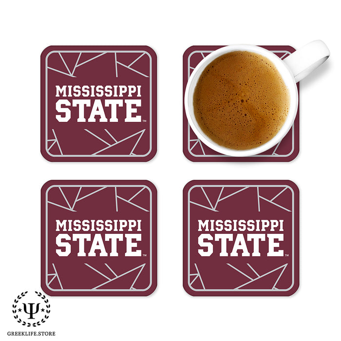 Mississippi State University Beverage Coasters Square (Set of 4)