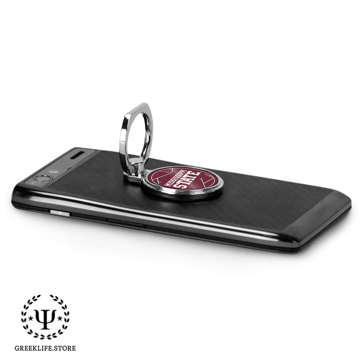 Mississippi State University Ring Stand Phone Holder (round)