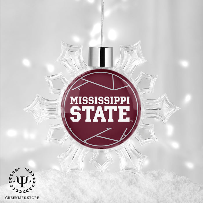 Mississippi State University Christmas Ornament - Snowflake