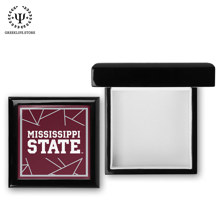 Mississippi State University Keepsake Box Wooden