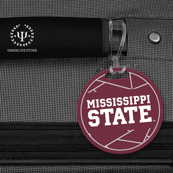 Mississippi State University Luggage Bag Tag (round)