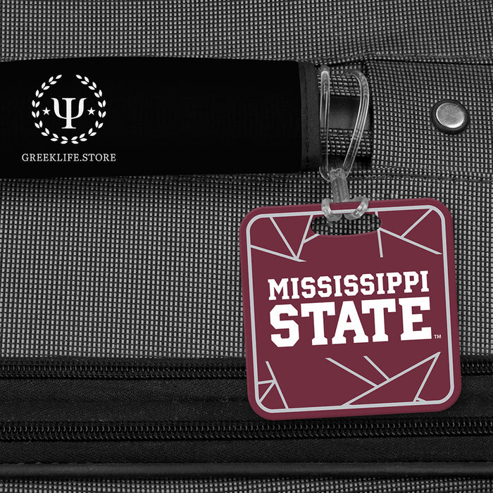 Mississippi State University Luggage Bag Tag (square)