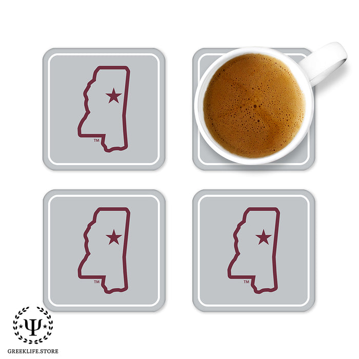 Mississippi State University Beverage Coasters Square (Set of 4)