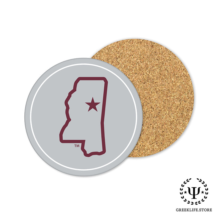 Mississippi State University Beverage Coasters Round (Set of 4)