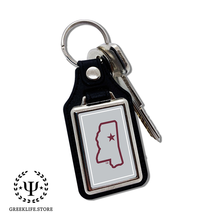 Mississippi State University Keychain Rectangular