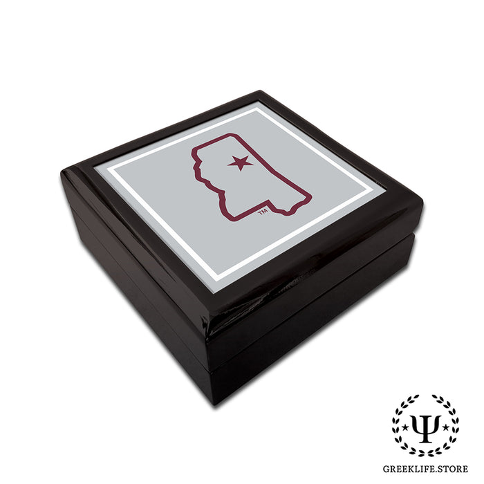 Mississippi State University Keepsake Box Wooden
