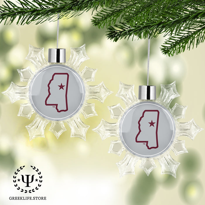 Mississippi State University Christmas Ornament - Snowflake