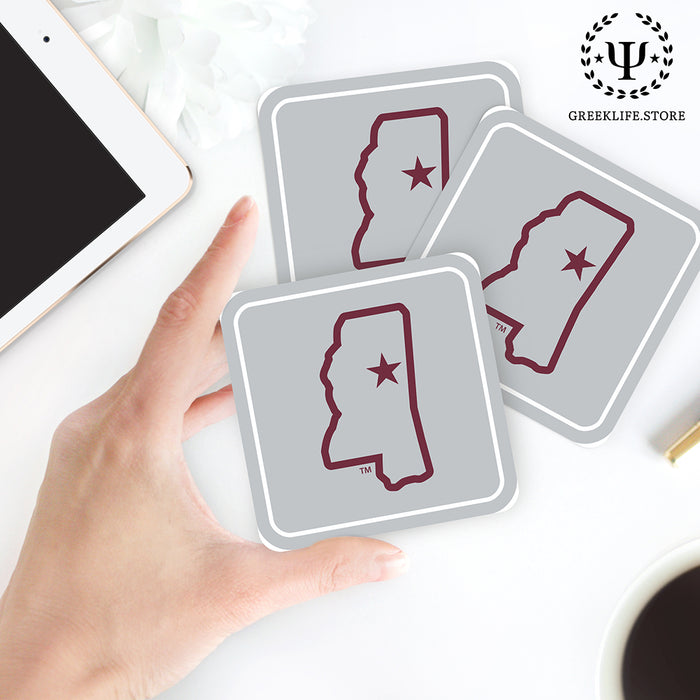 Mississippi State University Beverage Coasters Square (Set of 4)