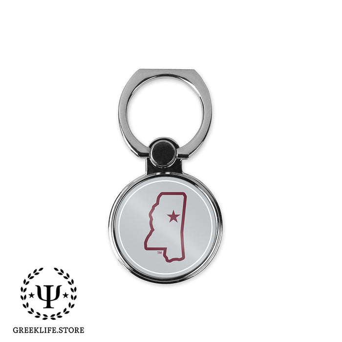 Mississippi State University Ring Stand Phone Holder (round)