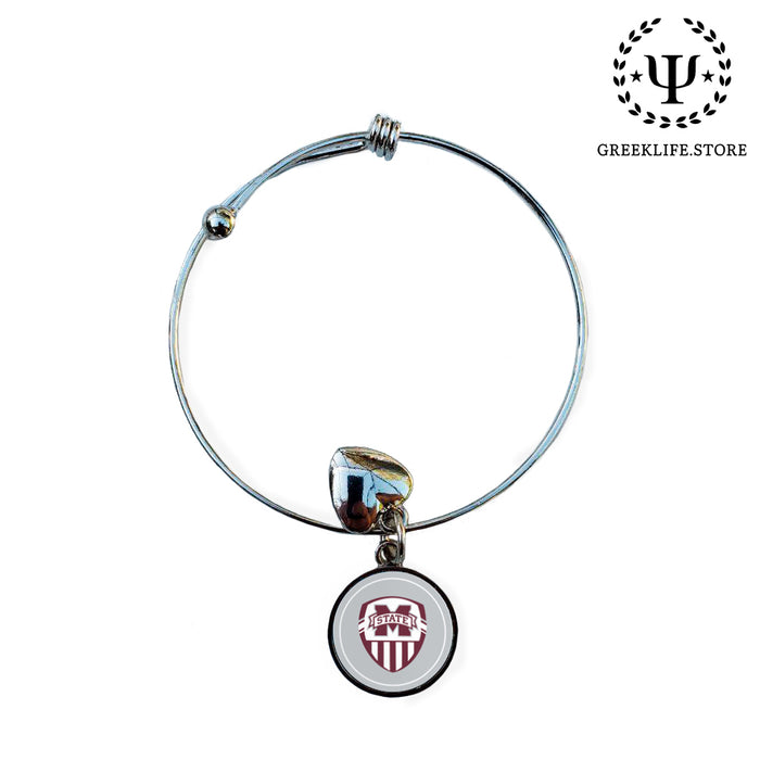 Mississippi State University Round Adjustable Bracelet