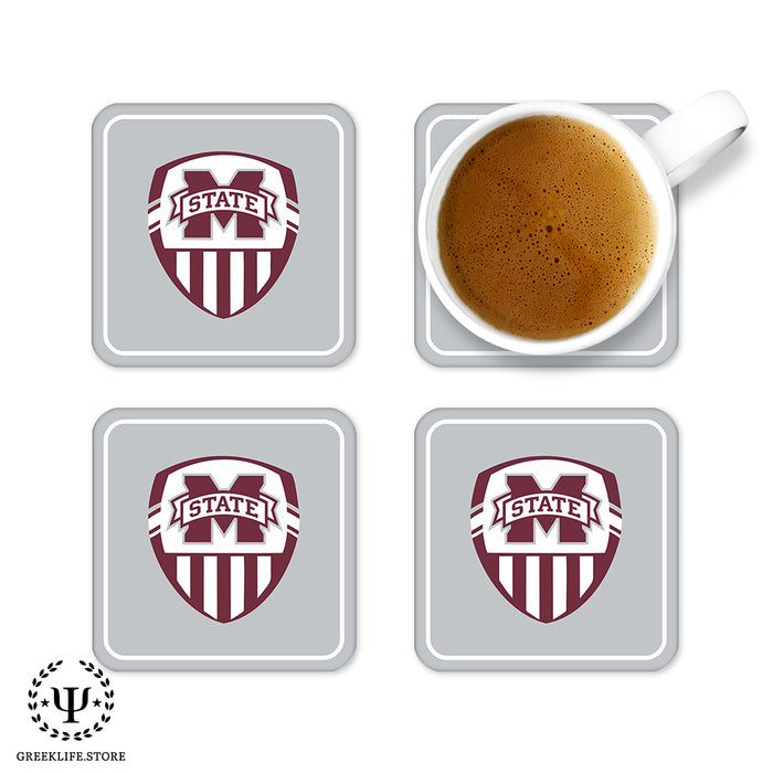 Mississippi State University Beverage Coasters Square (Set of 4)