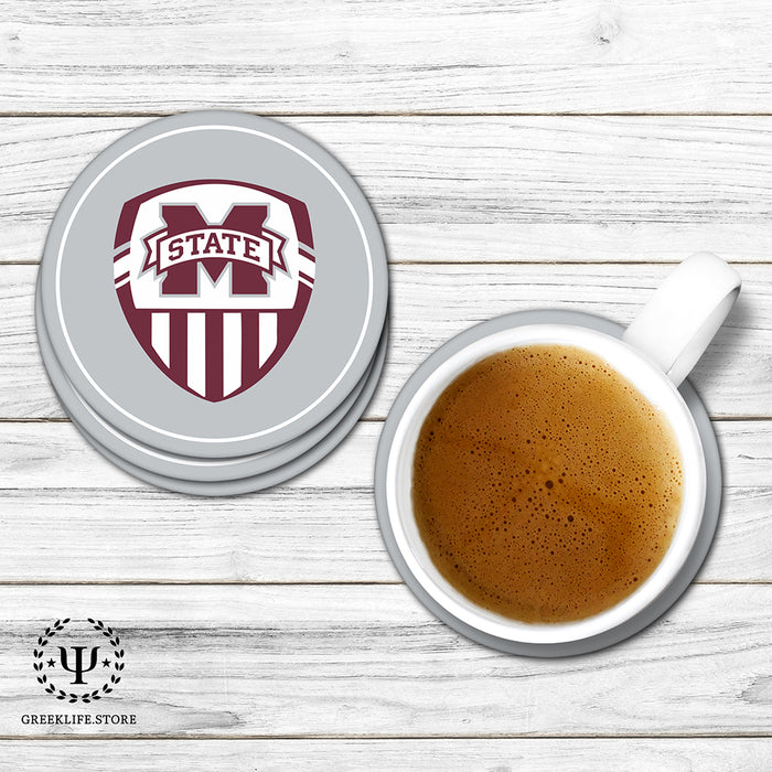 Mississippi State University Beverage Coasters Round (Set of 4)