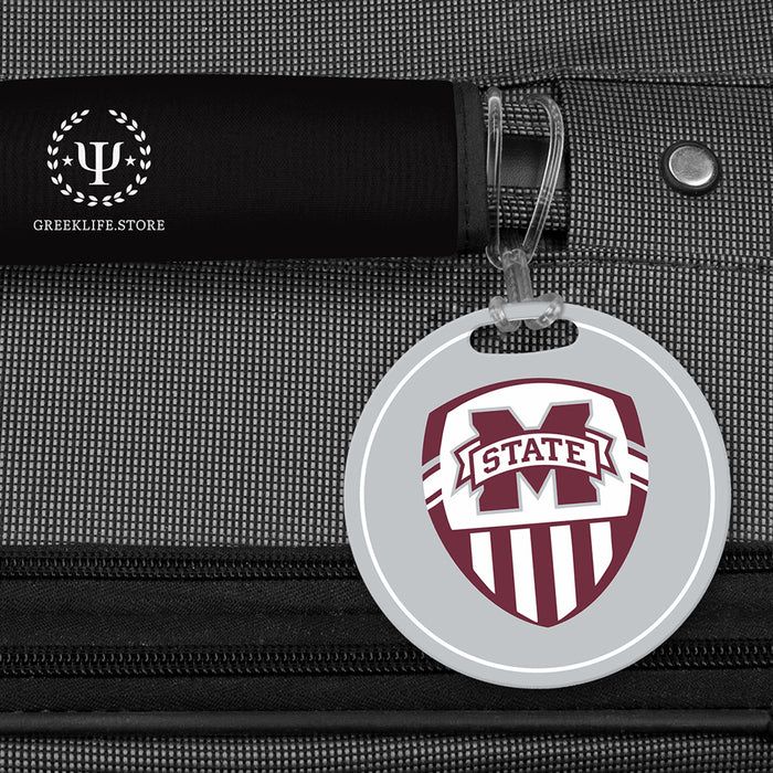 Mississippi State University Luggage Bag Tag (round)