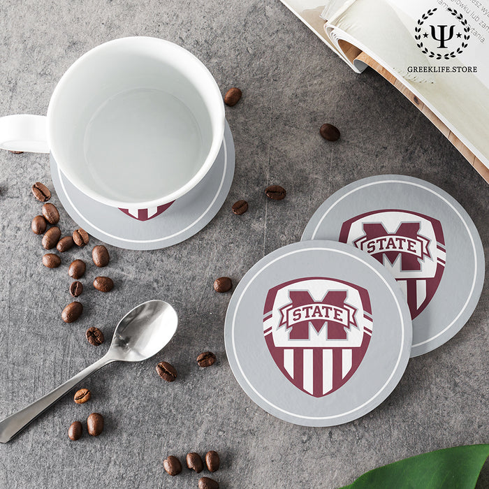 Mississippi State University Beverage Coasters Round (Set of 4)