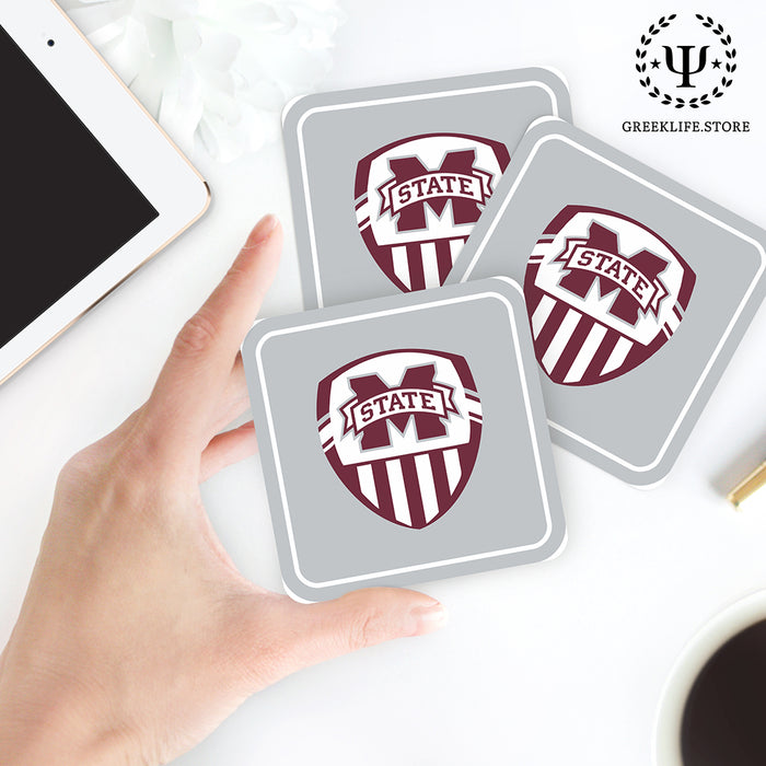 Mississippi State University Beverage Coasters Square (Set of 4)