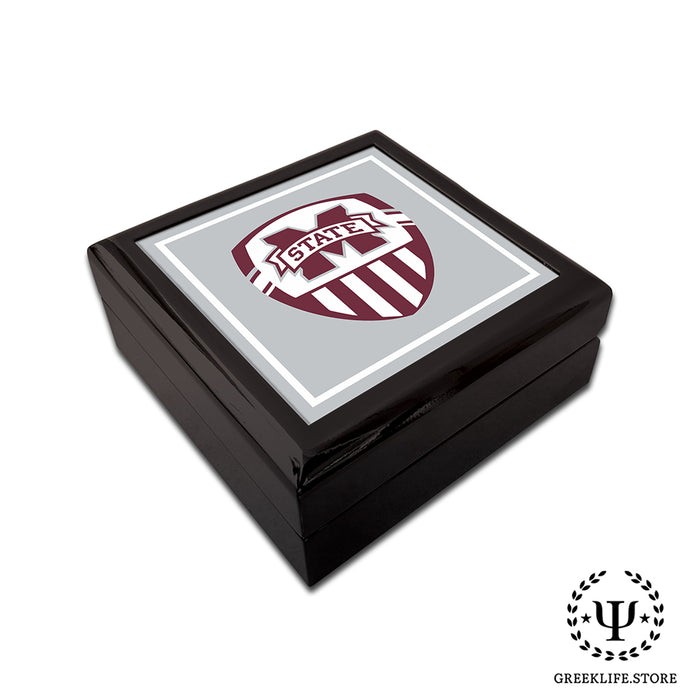 Mississippi State University Keepsake Box Wooden