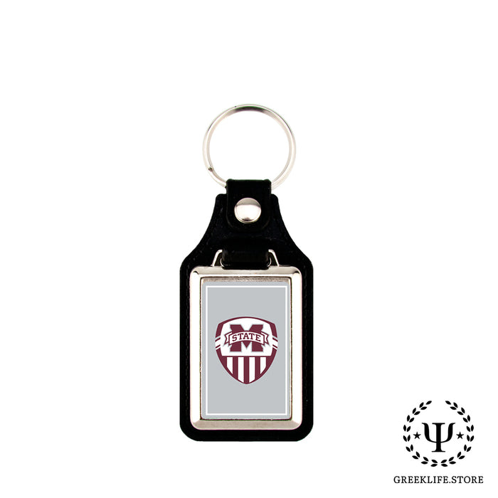 Mississippi State University Keychain Rectangular