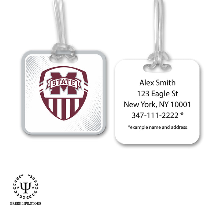 Mississippi State University Luggage Bag Tag (square)