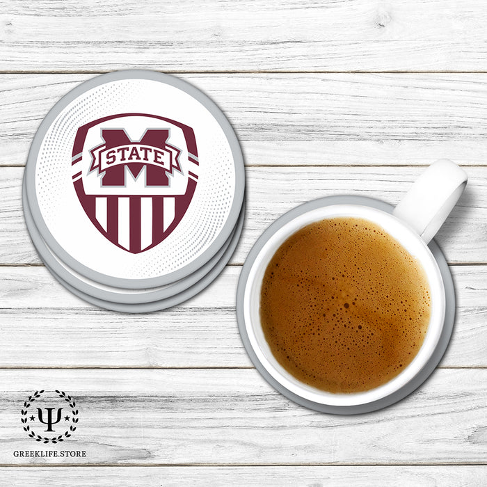 Mississippi State University Beverage Coasters Round (Set of 4)