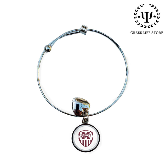 Mississippi State University Round Adjustable Bracelet