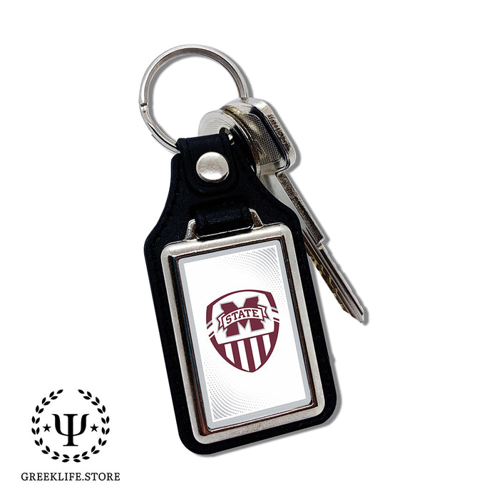 Mississippi State University Keychain Rectangular