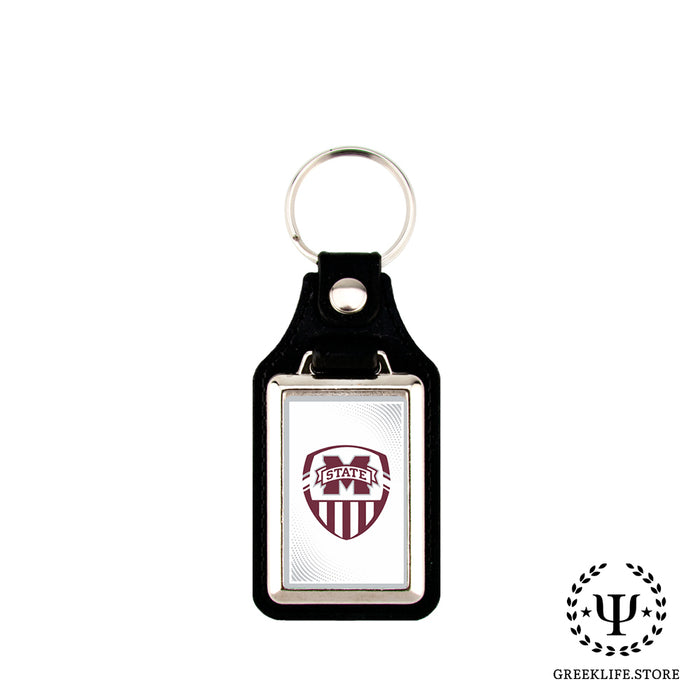 Mississippi State University Keychain Rectangular