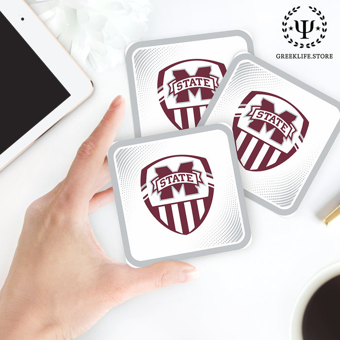 Mississippi State University Beverage Coasters Square (Set of 4)