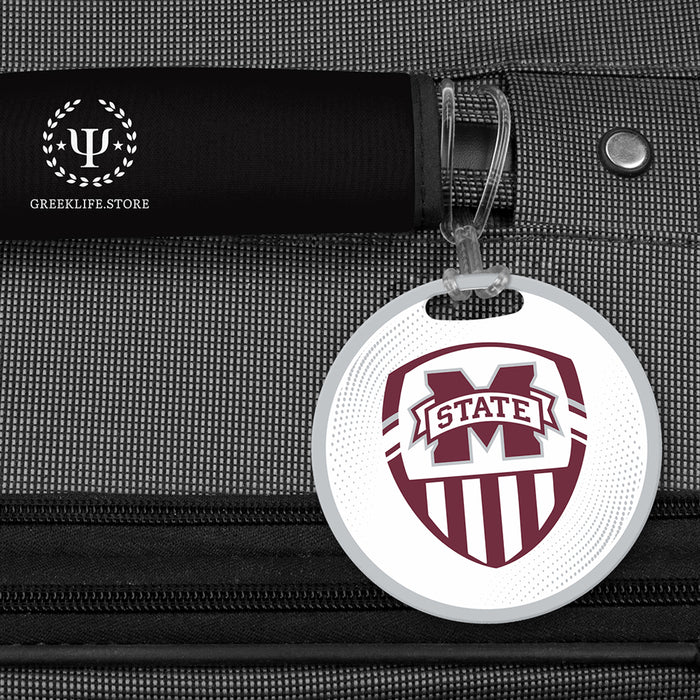 Mississippi State University Luggage Bag Tag (round)