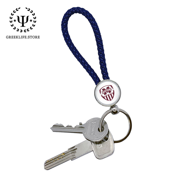 Mississippi State University Keychain Round