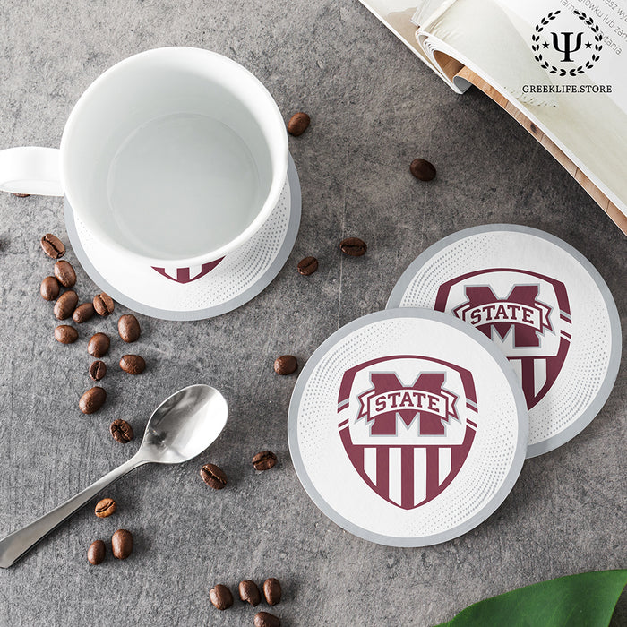 Mississippi State University Beverage Coasters Round (Set of 4)