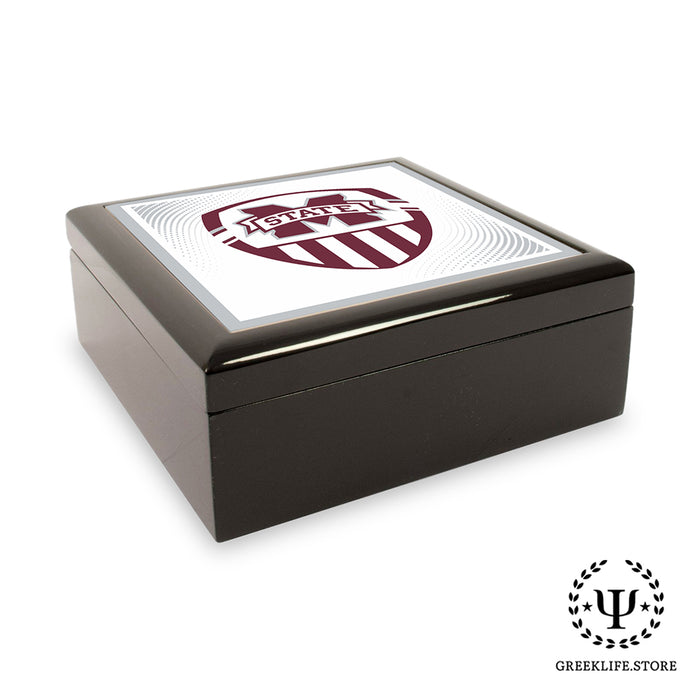 Mississippi State University Keepsake Box Wooden