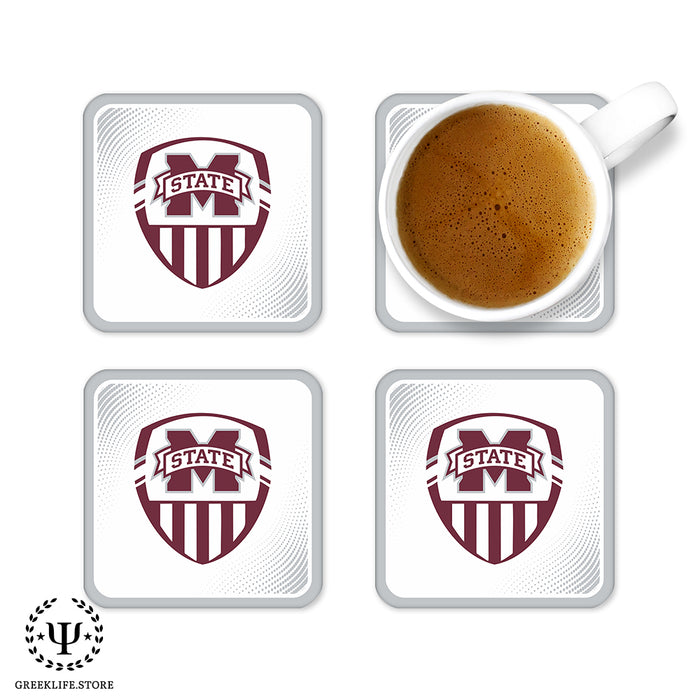 Mississippi State University Beverage Coasters Square (Set of 4)