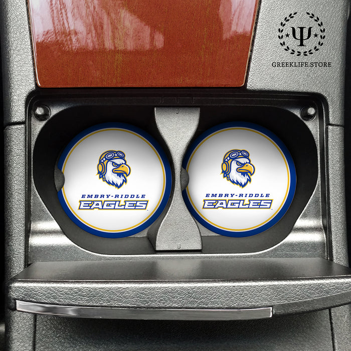 Embry-Riddle Aeronautical University Eagles Sport Car Coasters (Set of 2)