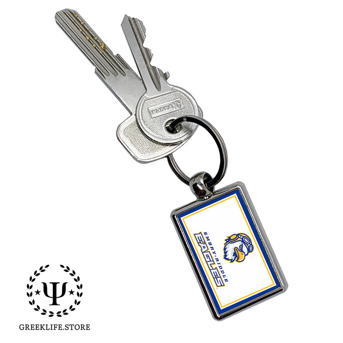 Embry-Riddle Aeronautical University Eagles Sport Keychain Rectangular