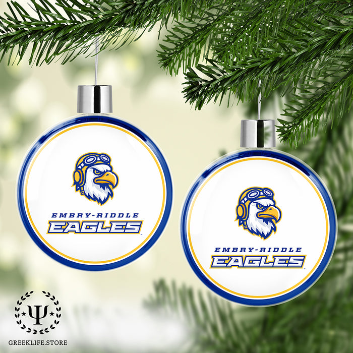 Embry-Riddle Aeronautical University Eagles Sport Christmas Ornament Flat Round