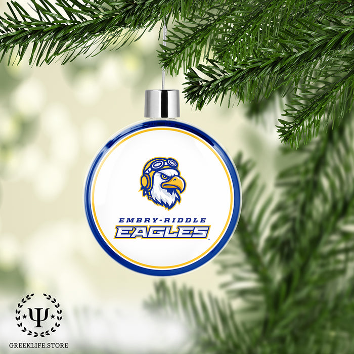 Embry-Riddle Aeronautical University Eagles Sport Christmas Ornament Flat Round