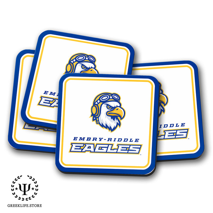 Embry-Riddle Aeronautical University Eagles Sport Beverage Coasters Square (Set of 4)