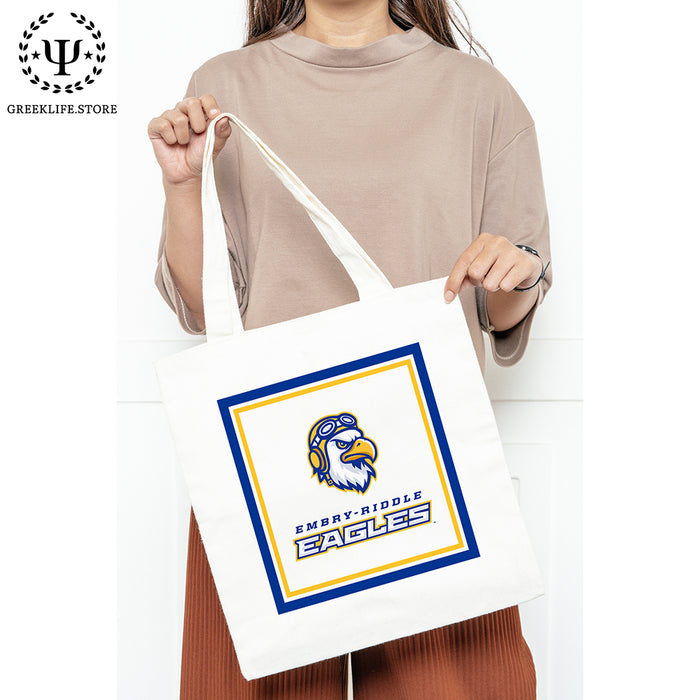 Embry-Riddle Aeronautical University Eagles Sport Canvas Tote Bag
