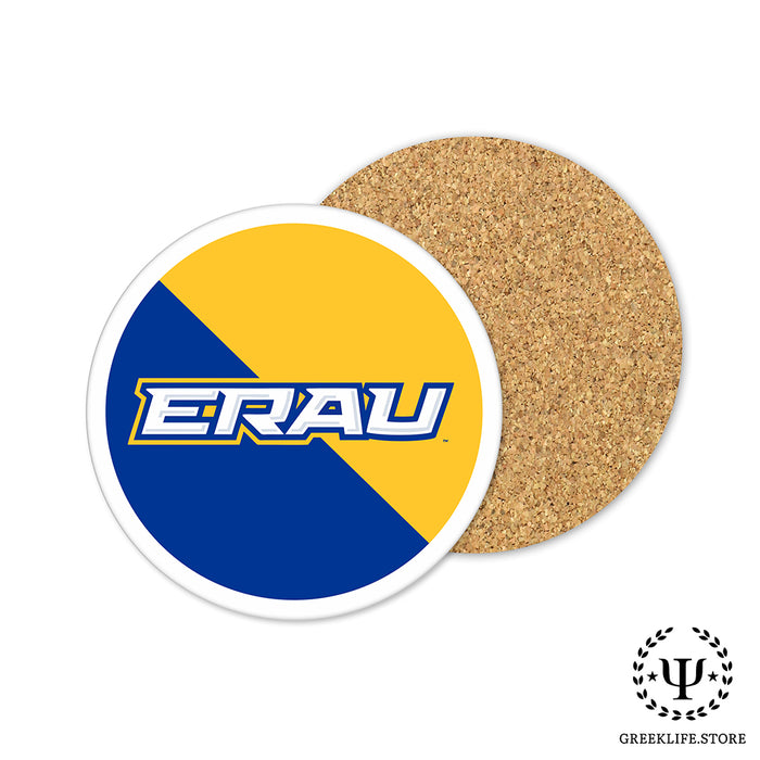 Embry-Riddle Aeronautical University Eagles Sport Beverage Coasters Round (Set of 4)