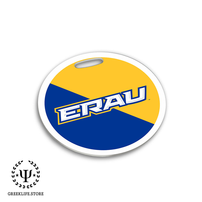 Embry-Riddle Aeronautical University Eagles Sport Luggage Bag Tag (round)
